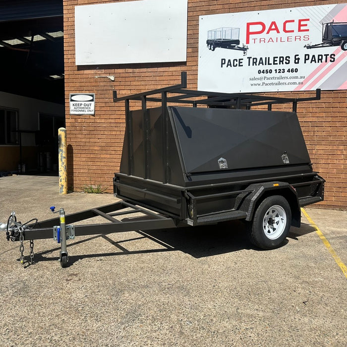 7x5 Single Axle Tradesman Trailer