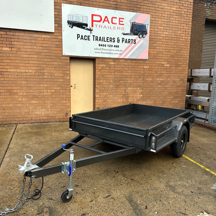 8x5 Single Axle Box Trailer