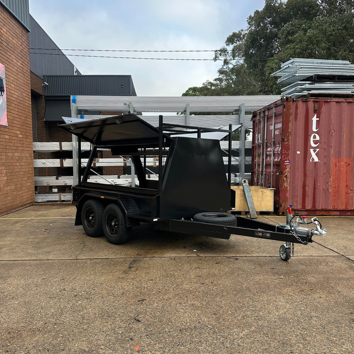 8x5 Tandem Tradesman Top Trailer – 1Piece Design