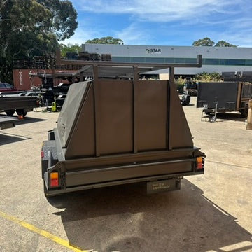 7x5 Single Axle Tradesman Trailer