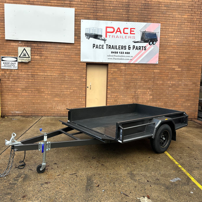 8x5 Single Axle Box Trailer