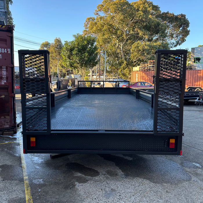 20x8 Heavy-Duty Flat Top Deck Tandem Axle Trailer