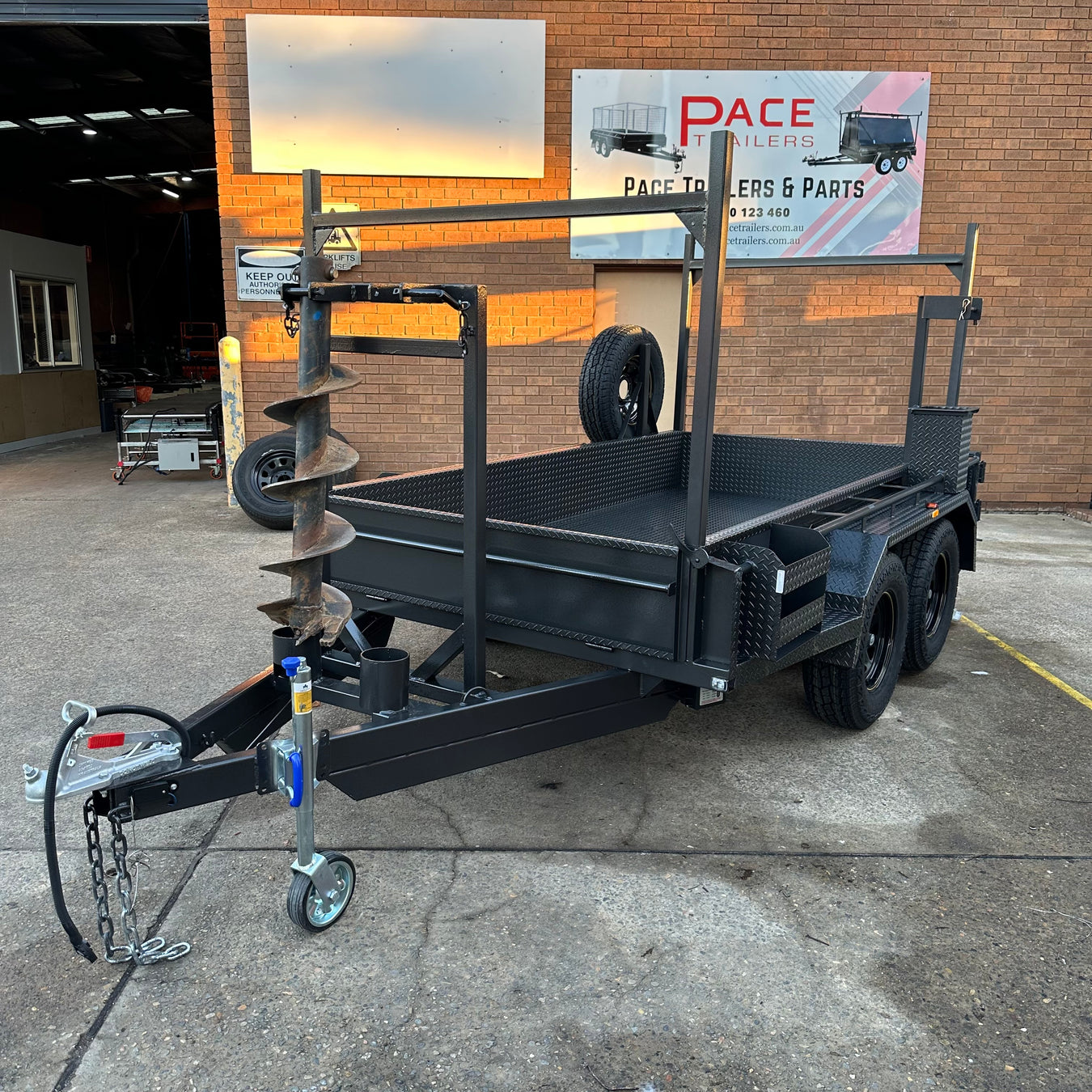 Custom Tandem Box Trailers