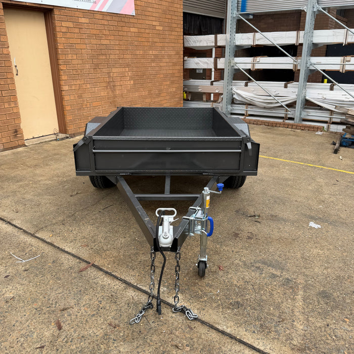 6x4 Single Axle Box Trailer