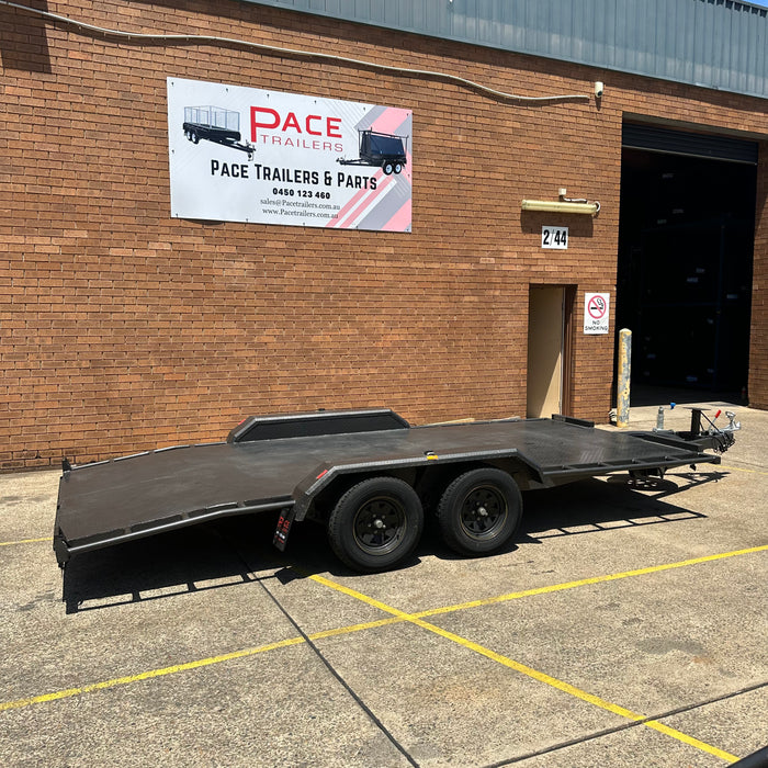 16'x6.6" Beaver Tail Car Trailer