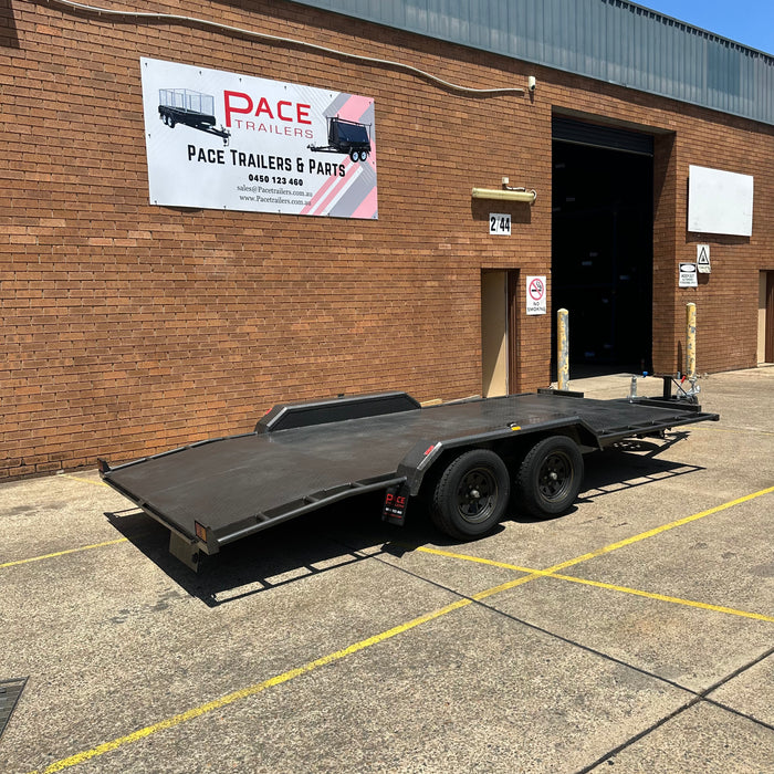 16'x6.6" Beaver Tail Car Trailer