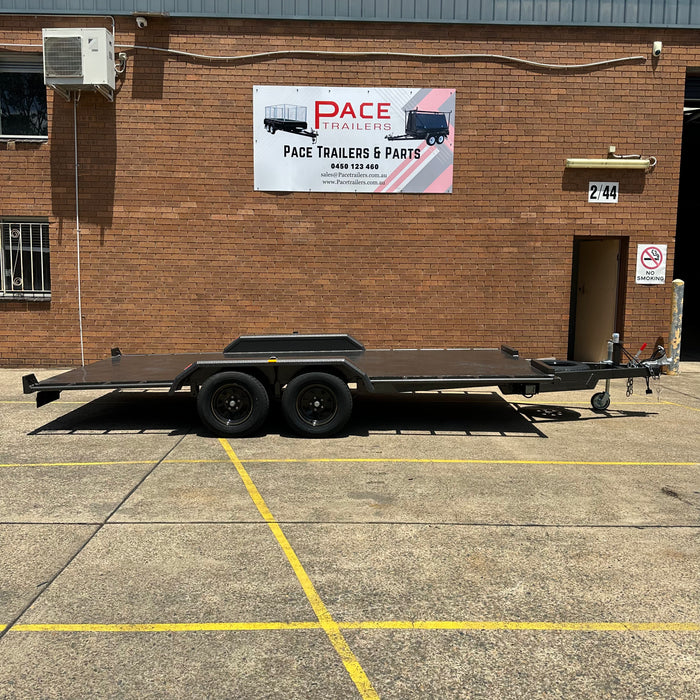 16x6.6" Semi Flat Car Trailer