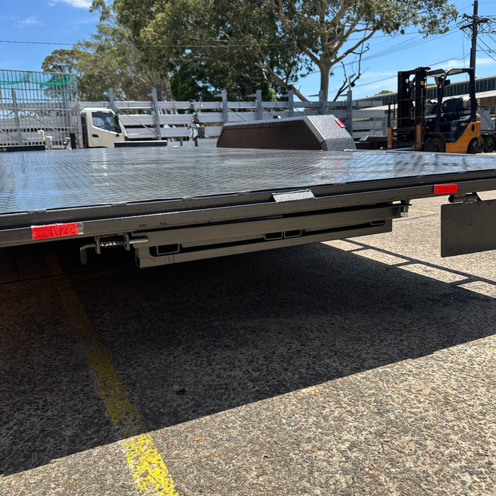 16x6.6" Semi Flat Car Trailer