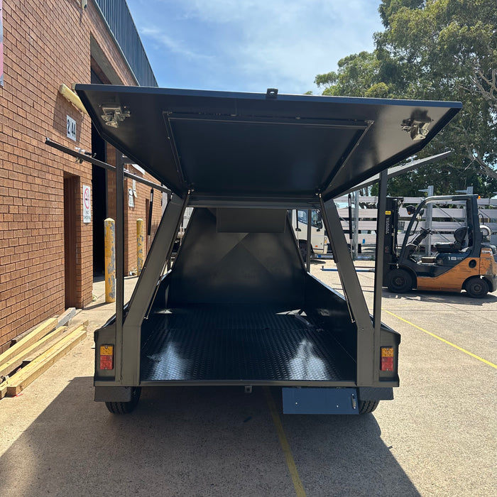 8x5 Tradesman Top With Full Back Door
