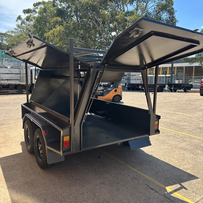 8x5 Tradesman Top With Full Back Door