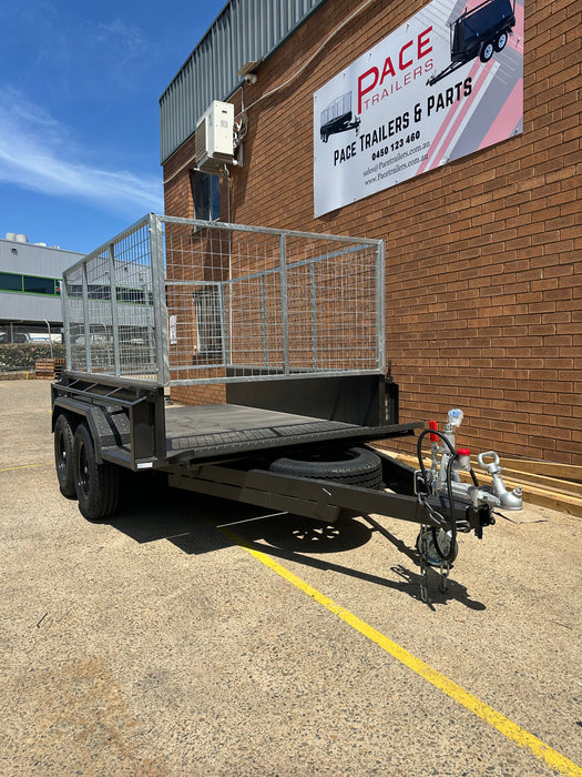 8x5 Box Trailer + 900mm High Cage
