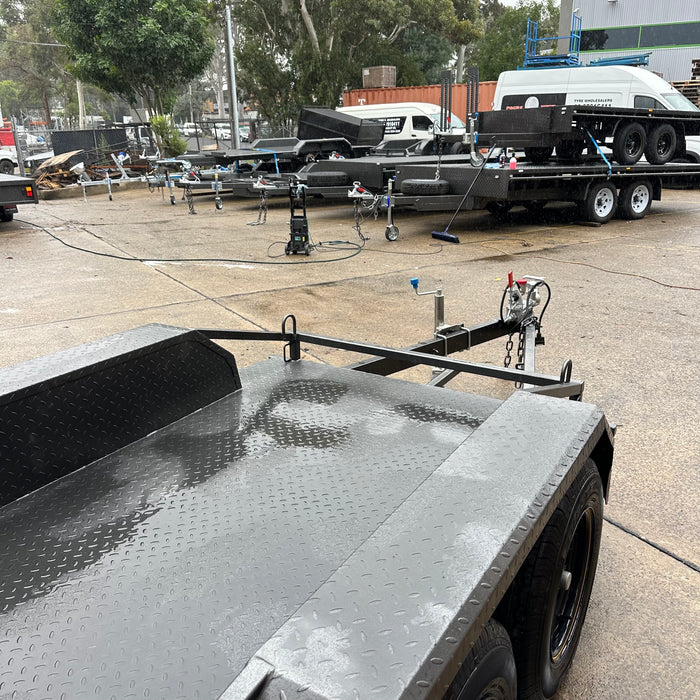 7x4 Scissor Lift Machinery Trailer