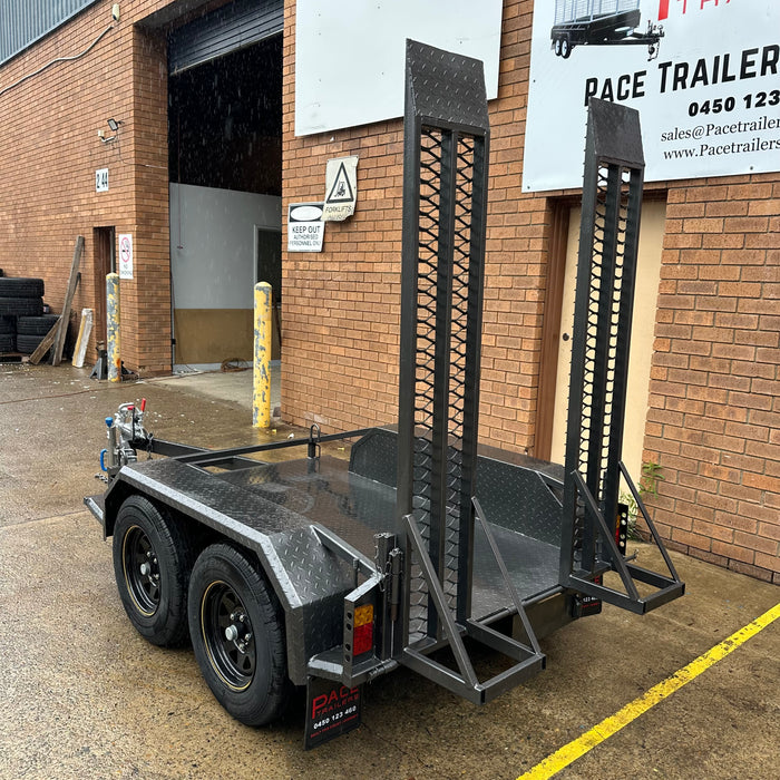 7x4 Scissor Lift Machinery Trailer