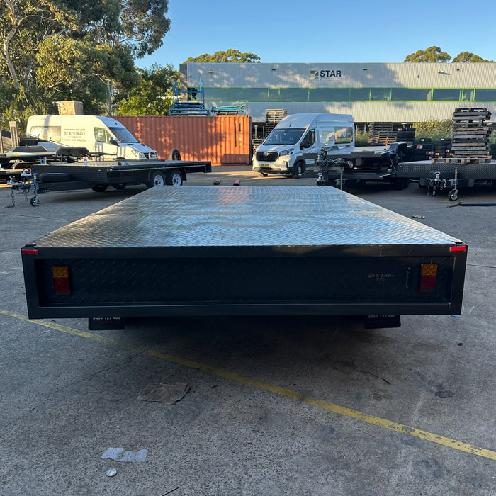 12x7 Flat Table-Top Trailer