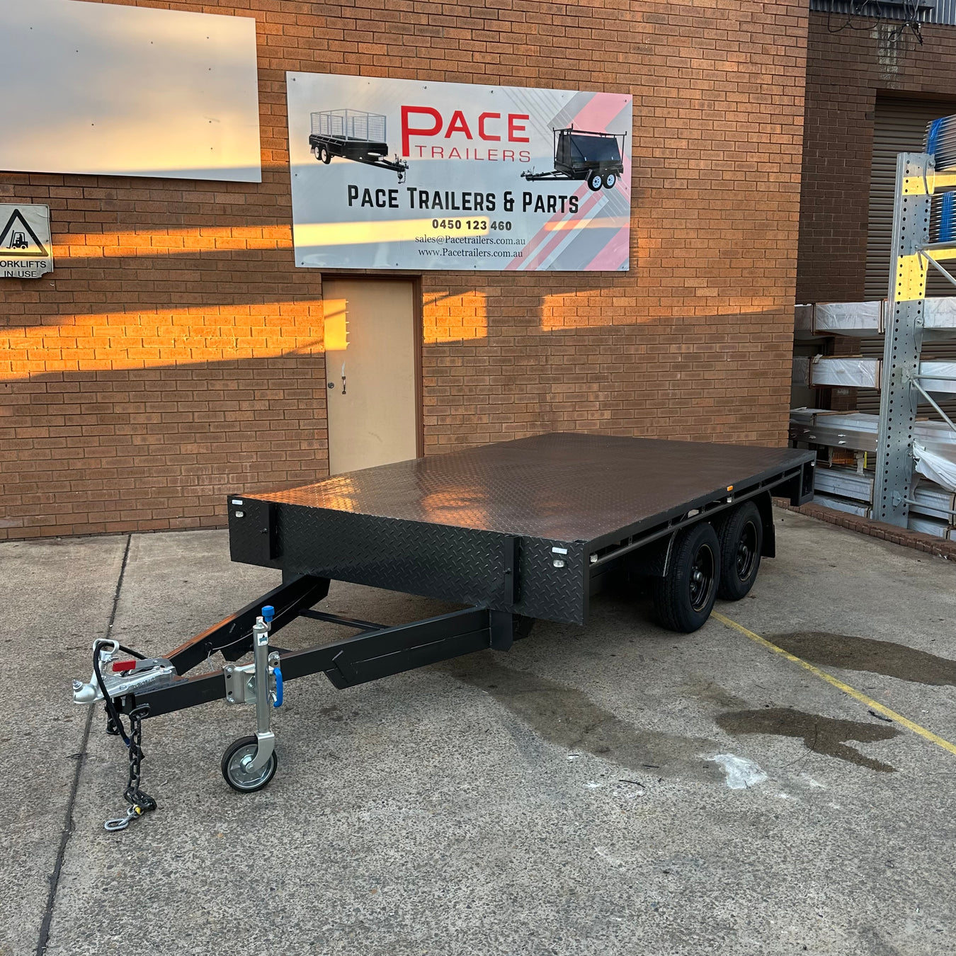 Flat Top Tandem Axle
