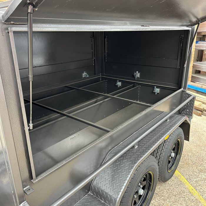 8x5 Square Tradesman Trailer - Full Length Drawers