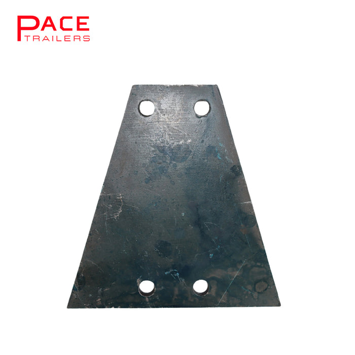 Coupling plate 4 hole Triangle 8mm