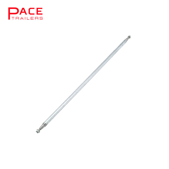 Straight Axle 39 Round Galvanised