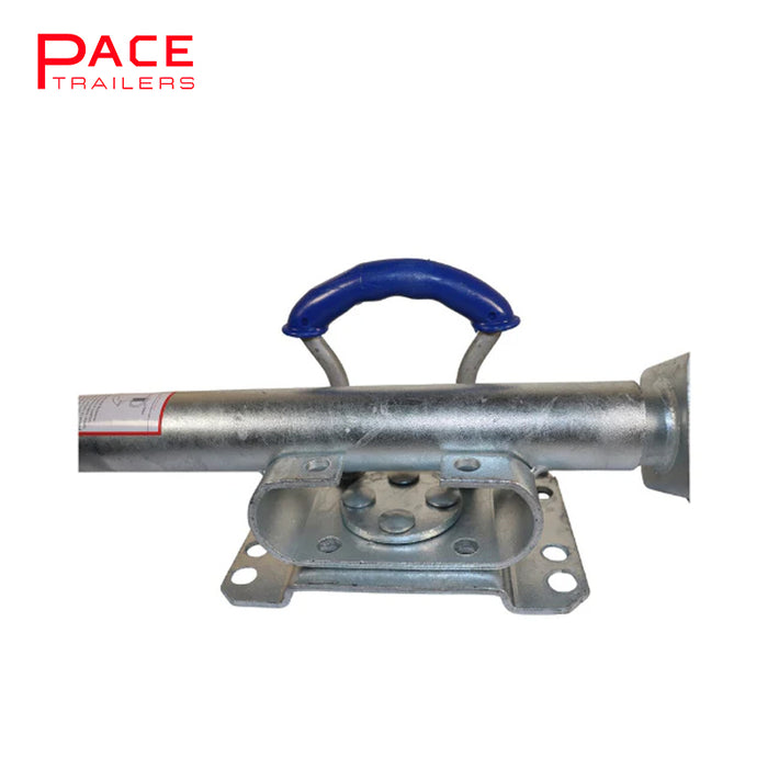 6 Inch Jockey Wheel Swing Up Bracket Galvanised